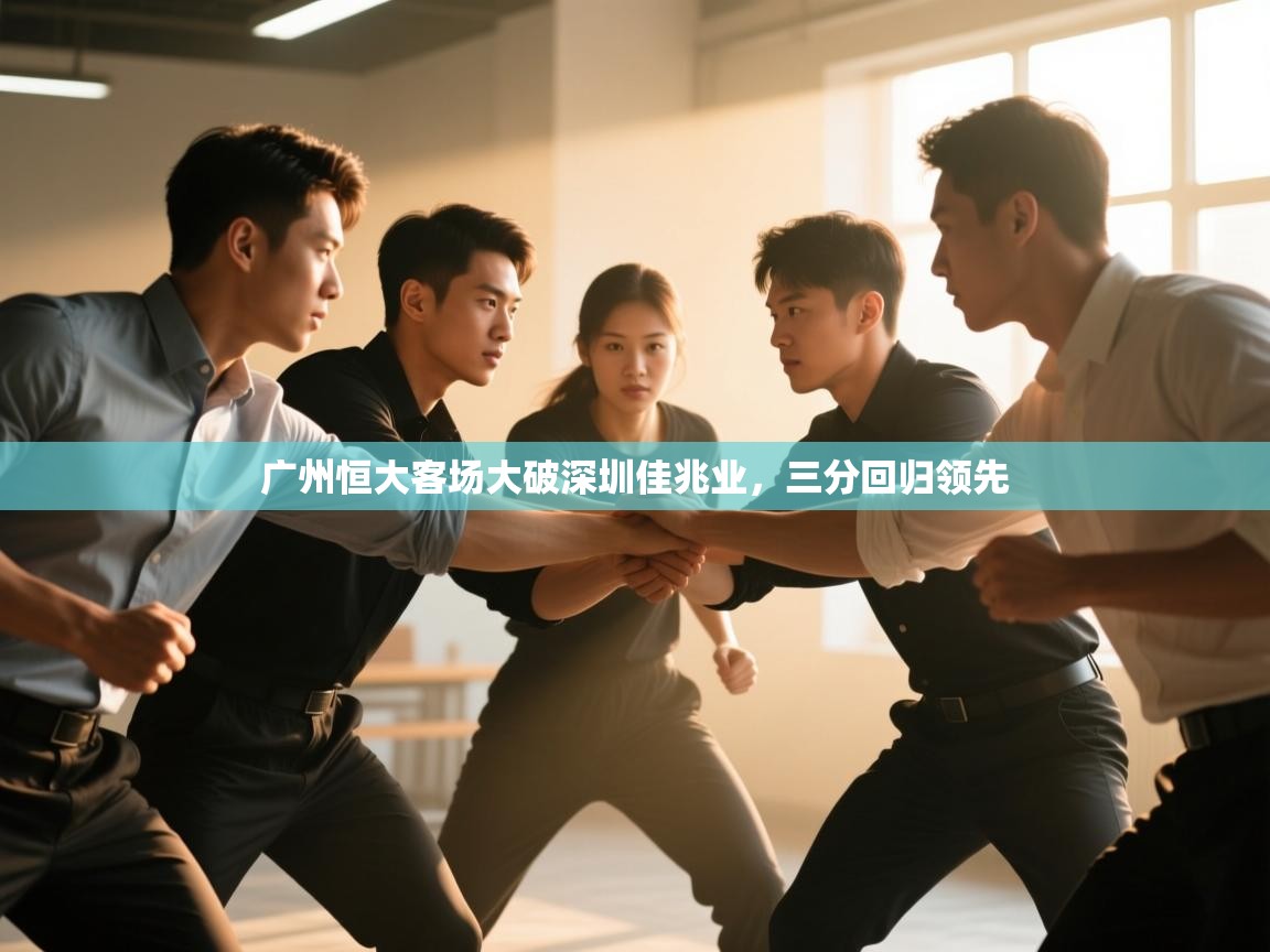 广州恒大客场大破深圳佳兆业，三分回归领先  第1张