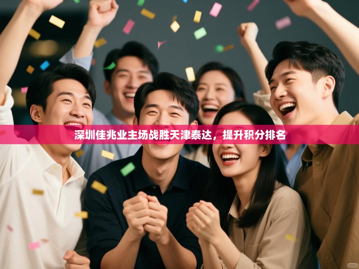 深圳佳兆业主场战胜天津泰达,提升积分排名 第2张